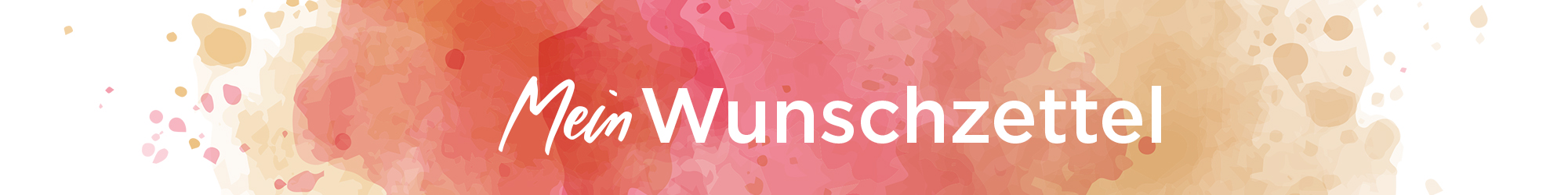 Mein Wunschzettel