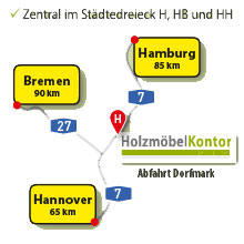 Küchenbrett in Nussbaum mit Anschlagkante