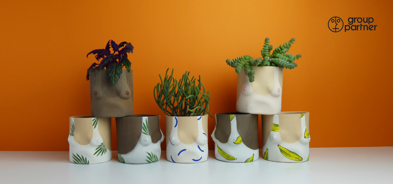 Zimmerpflanzen, Luftpflanzen, Gießkanne billig im Angebot